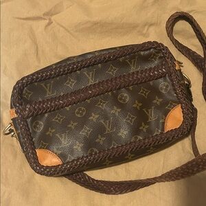 Louis Vuitton Monogram Brown and Tan Crossbody Bag